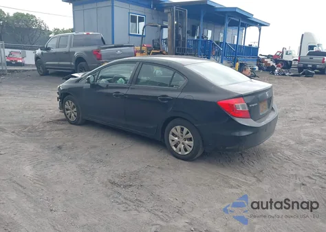 2012 Honda Civic Lx из США, поврежденный, VIN 19XFB2F55CE369838